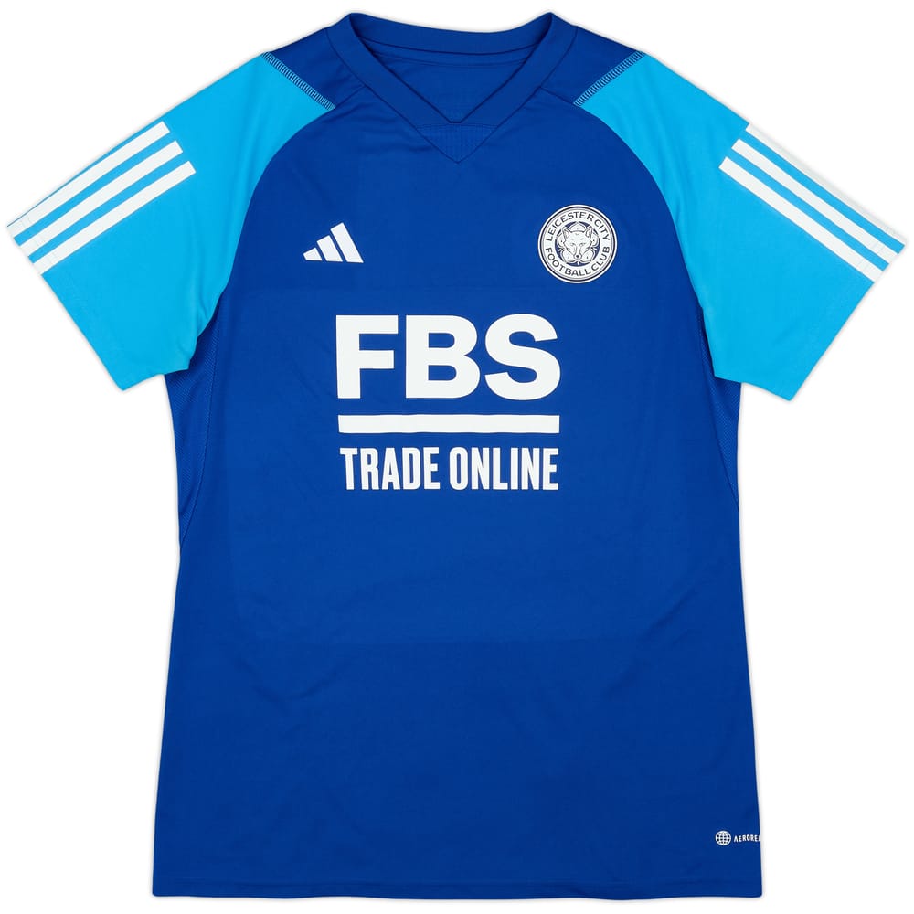 2023-24 Leicester adidas Training Shirt - 10/10 - (M)