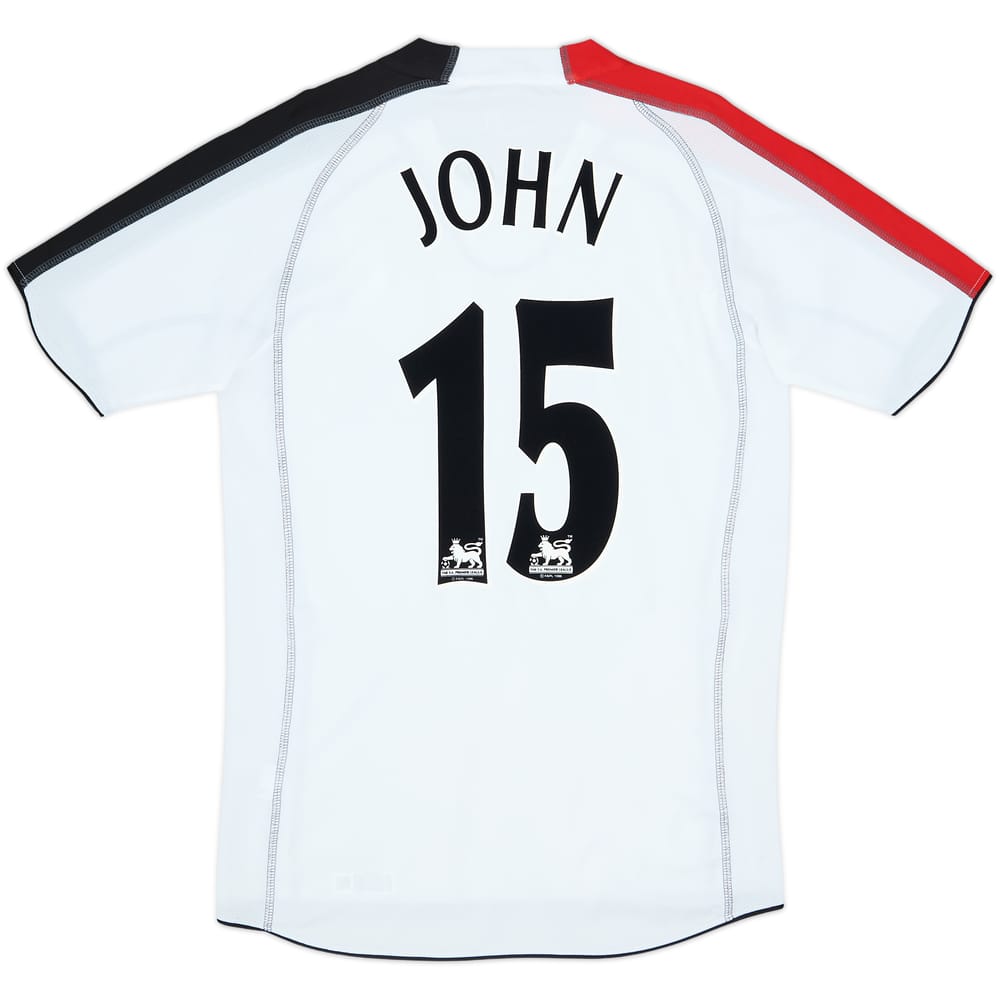 2005-06 Fulham Home Shirt John #15 - 8/10 - (M)