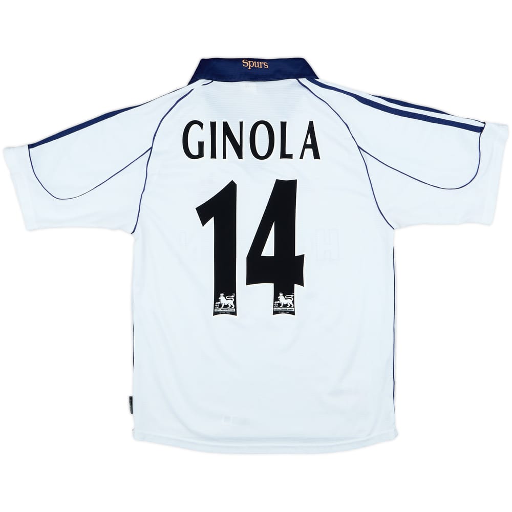 1999-01 Tottenham Home Shirt Ginola #14 - 9/10 - (S)