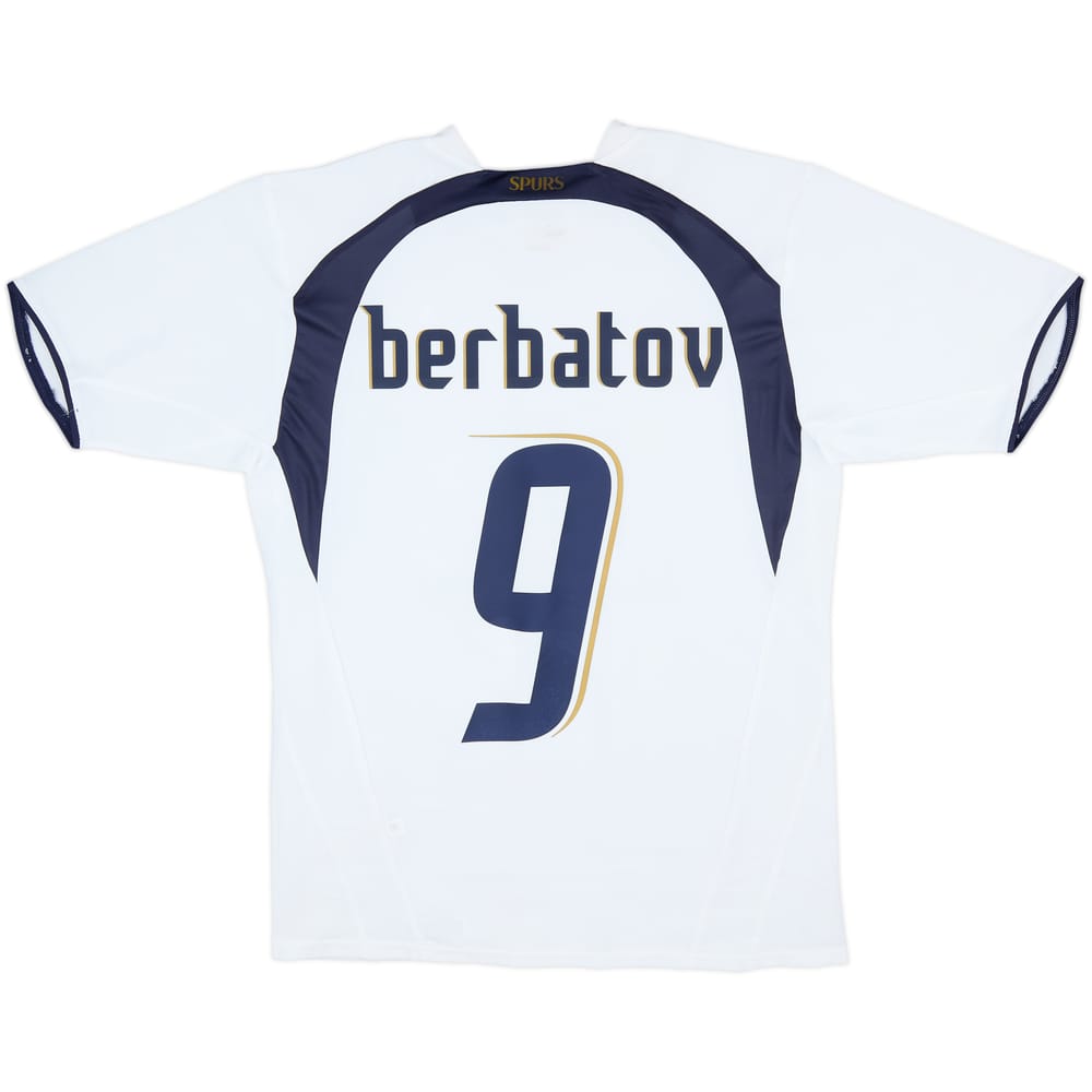 2006-07 Tottenham Home Shirt Berbatov #9 - 8/10 - (S)