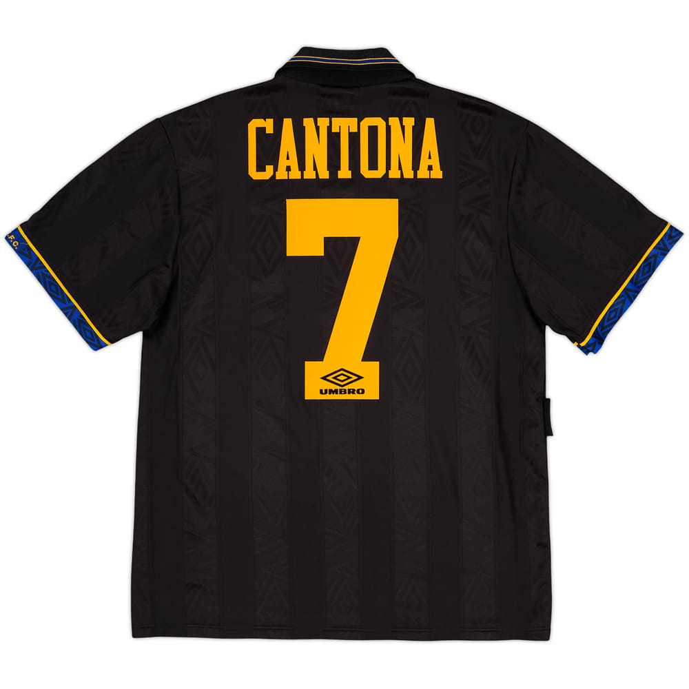 1993-95 Manchester United Camiseta de visitante Cantona #7 - 8/10 - (M)