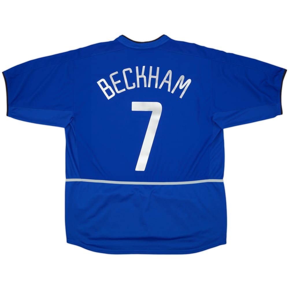 2002-03 Manchester United Third Shirt Beckham #7 - 10/10 - (XL)