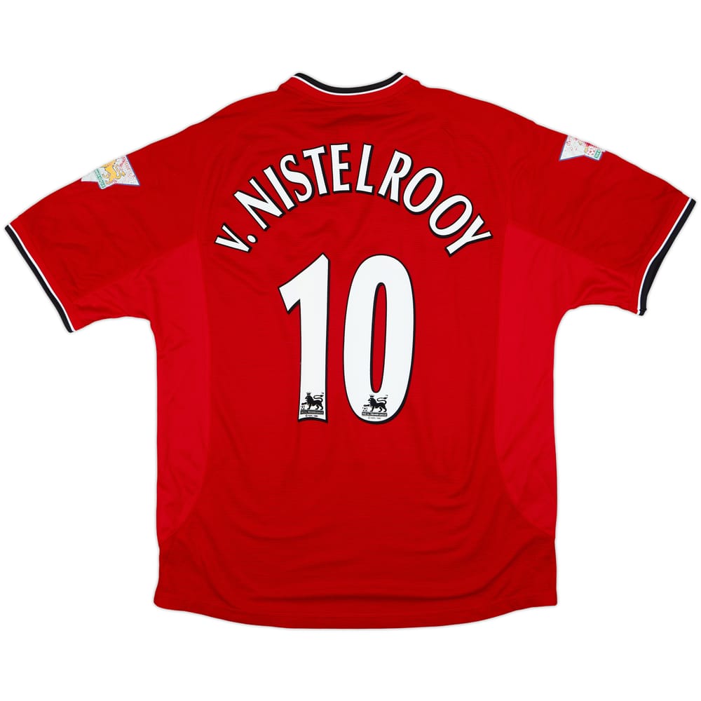 2000-02 Manchester United Home Shirt V.Nistelrooy #10 - 8/10 - (XL)