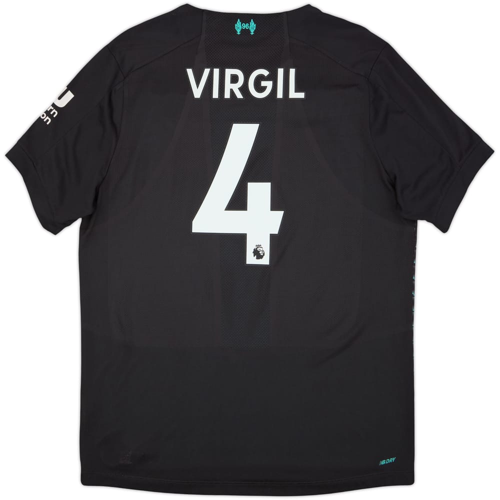 2019-20 Liverpool Third Shirt Virgil #4 - 9/10 - (L)