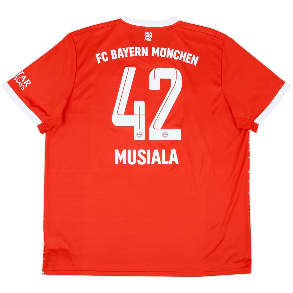 2022-23 Bayern Munich Home Shirt Musiala #42 - 10/10 - (XXL)