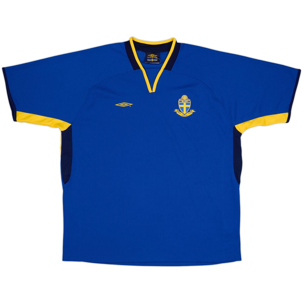 2004-05 Sweden Umbro Training Shirt - 10/10 - (XL)