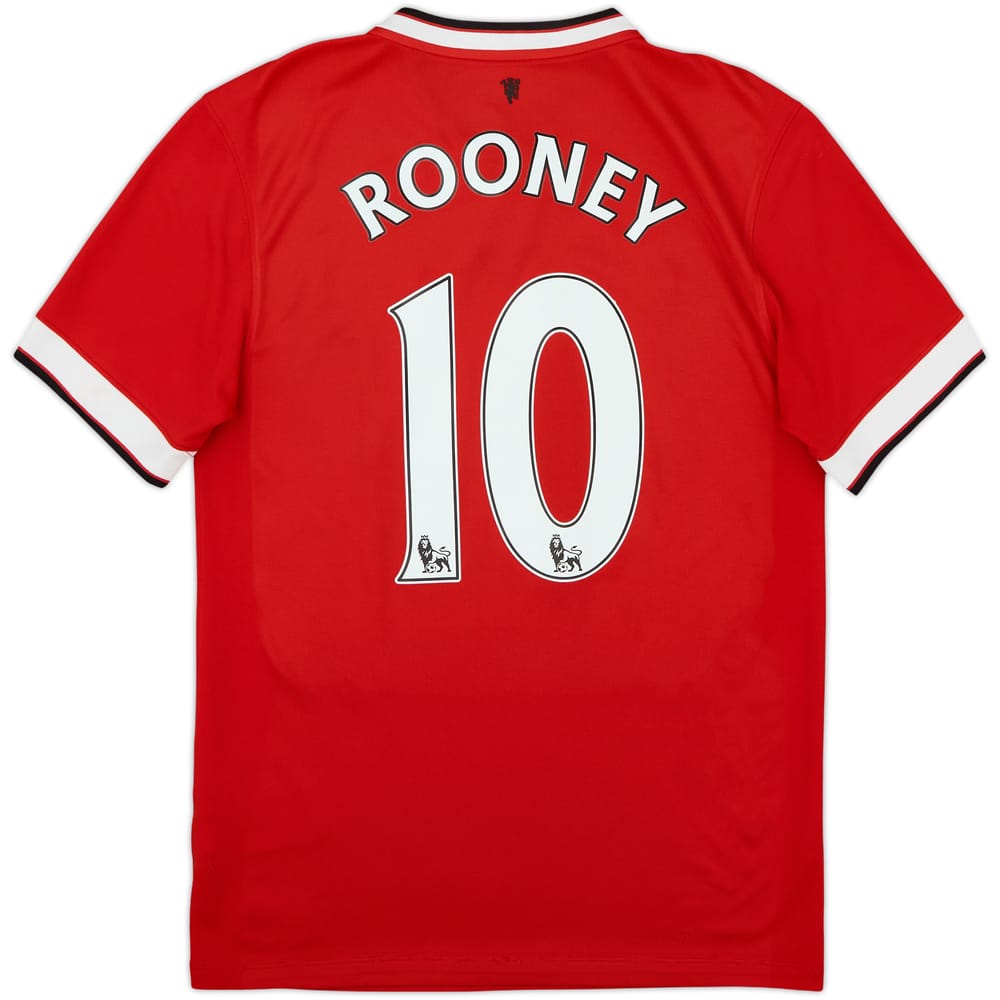 2014-15 Manchester United Home Shirt Rooney #10 - 7/10 - (S)