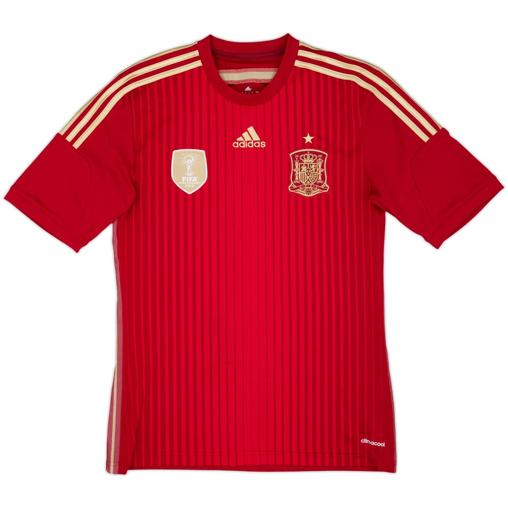2013-15 Spain Home Shirt - 10/10 - (S)