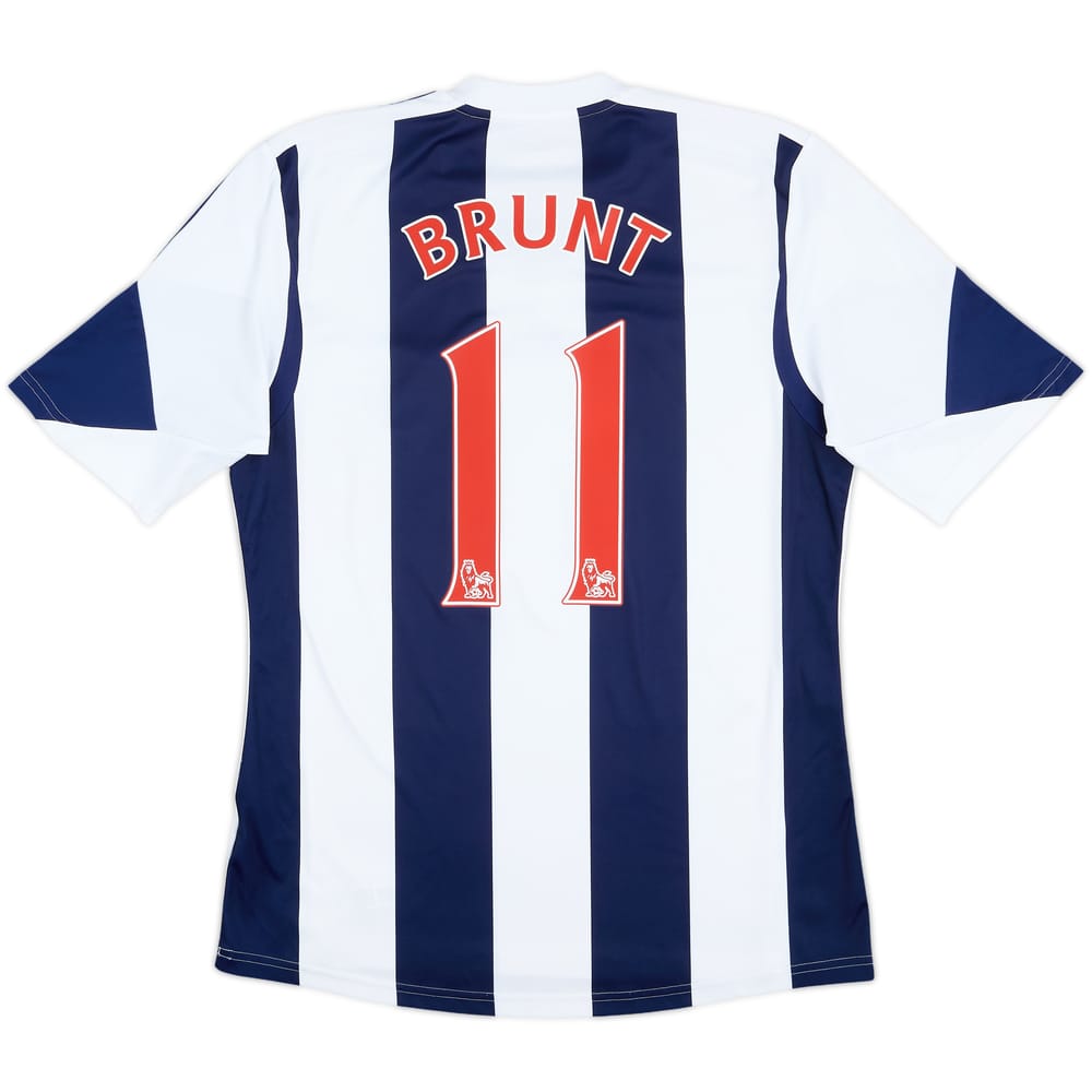 2013-14 West Brom Home Shirt Brunt #11 - 9/10 - (M)