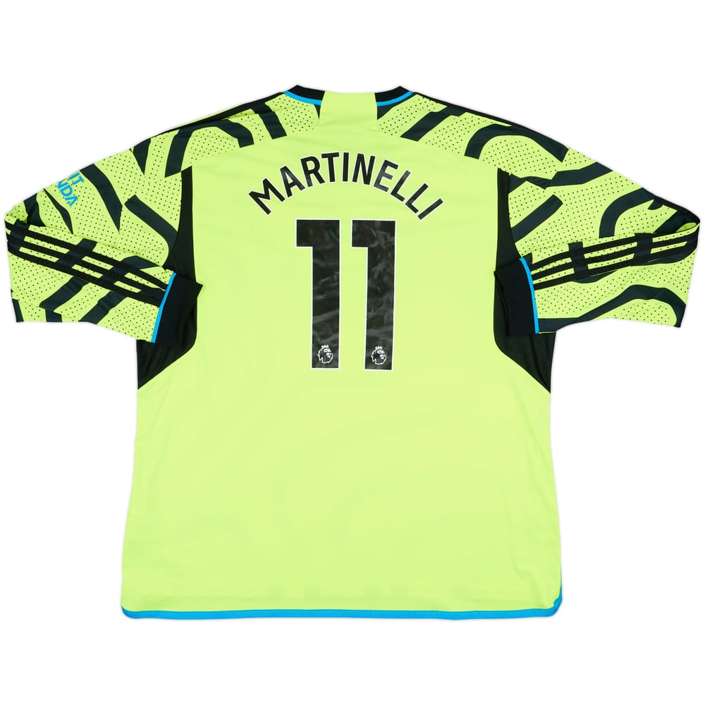 2023-24 Arsenal Away L/S Shirt Martinelli #11 - 8/10 - (3XL)