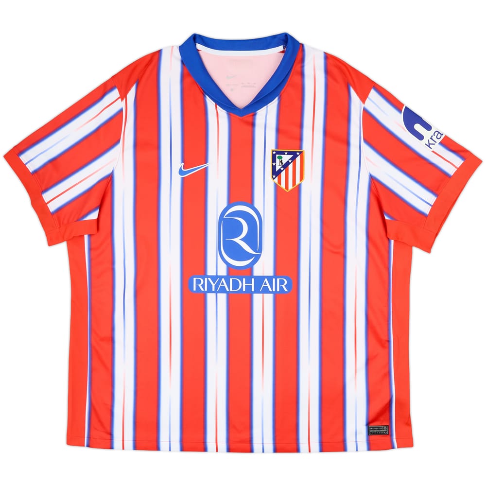 2024-25 Atletico Madrid Home Shirt - 10/10 - (3XL)