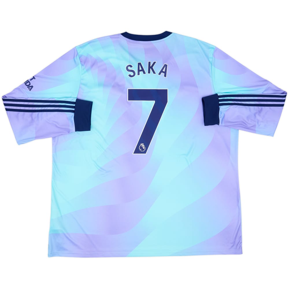 2024-25 Arsenal Third L/S Shirt Saka #7 - 10/10 - (3XL)