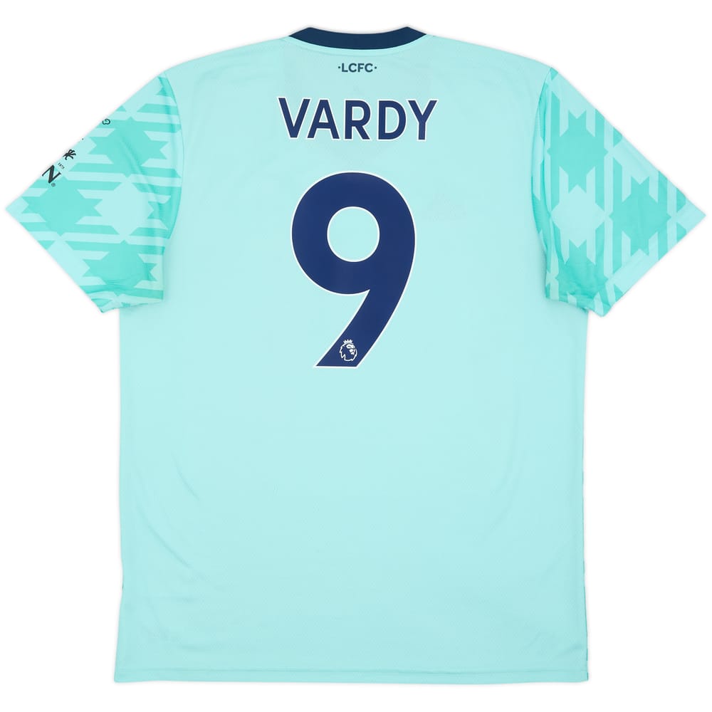 2021-22 Leicester Away Shirt Vardy #9 - 9/10 - (L)
