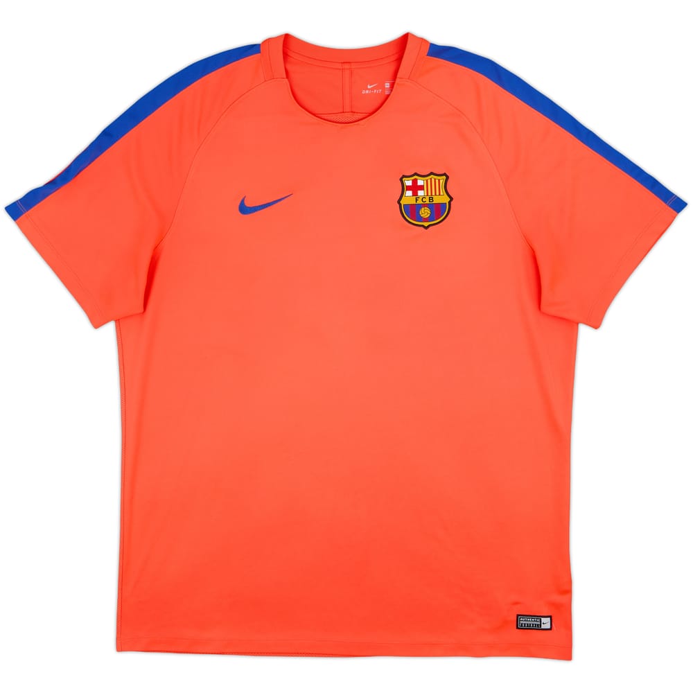 2016-17 Barcelona Nike Training Shirt - 8/10 - (XXL)