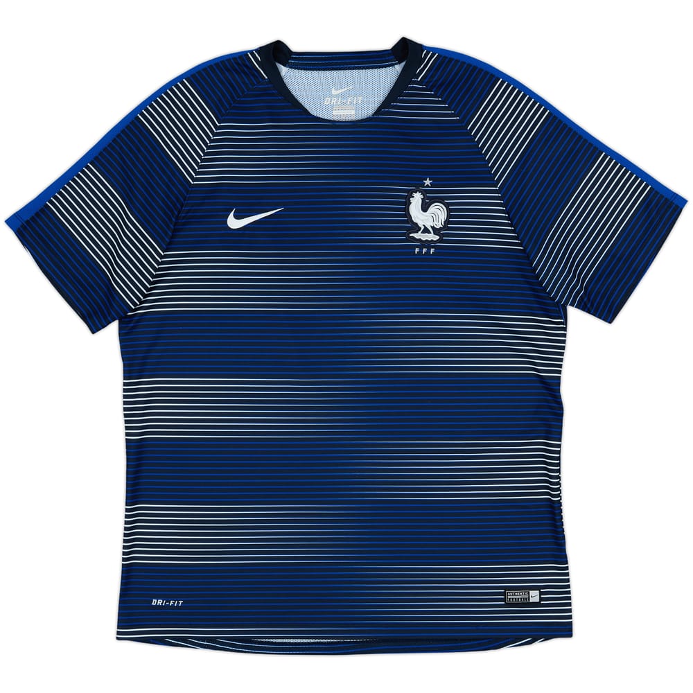 2018-19 France Nike Training Shirt - 8/10 - (XL)