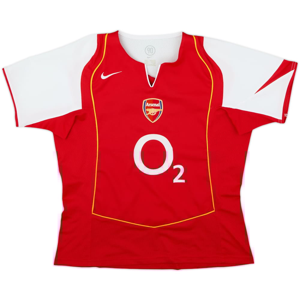 2004-05 Arsenal Home Shirt - 9/10 - (Women's L)