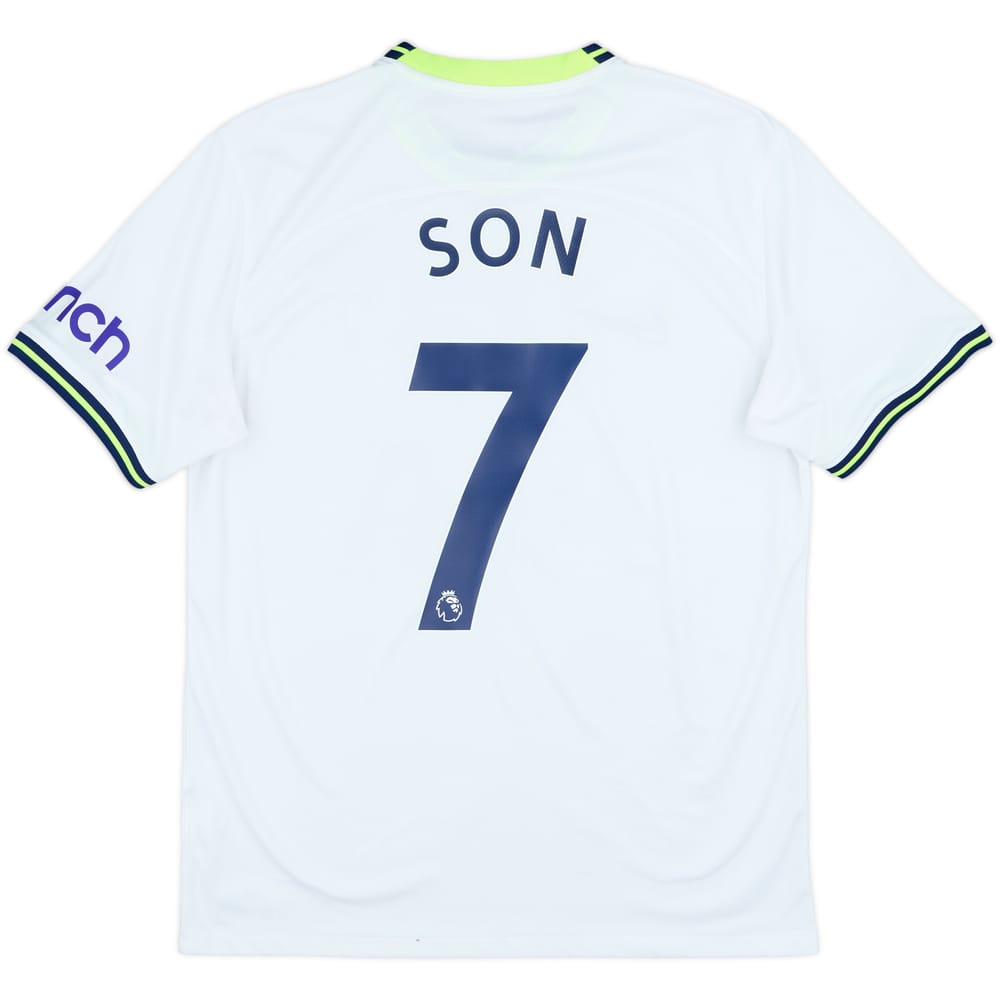 2022-23 Tottenham Home Shirt Son #7 - 8/10 - (M)