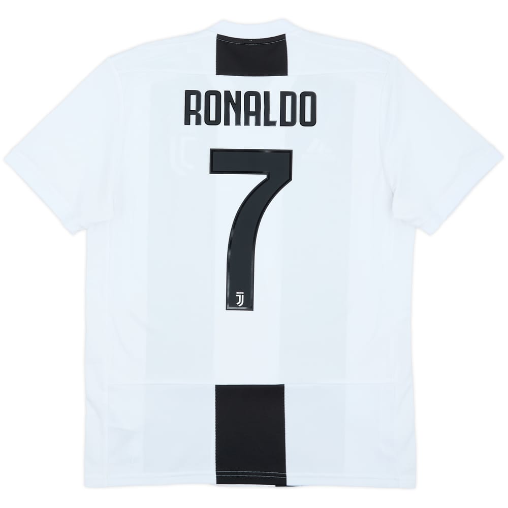 2018-19 Juventus Home Shirt Ronaldo #7 - 9/10 - (M)