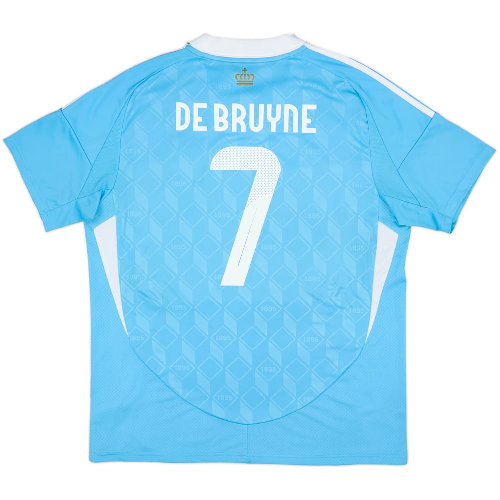 2024-25 Belgium Away Shirt DeBruyne #7 - 9/10 - (XL)