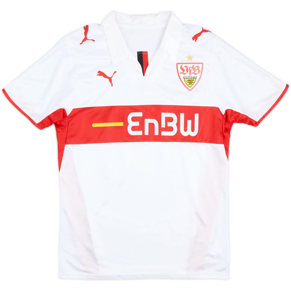 2007-08 Stuttgart Home Shirt - 7/10 - (M)