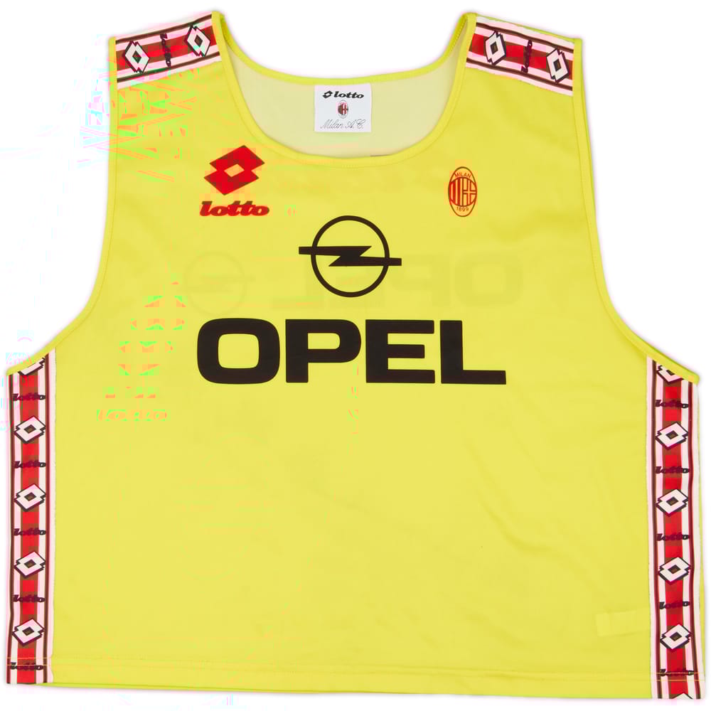 1995-96 AC Milan Lotto Training Vest - 8/10 - (M)