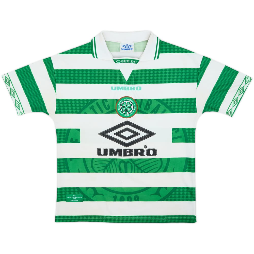 1997-99 Celtic Home Shirt - 4/10 - (M)