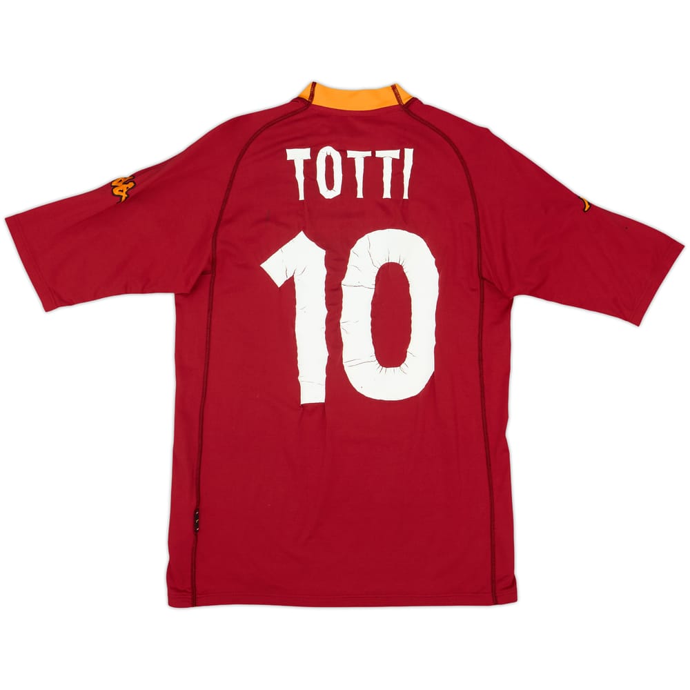 Camiseta de local del Roma 2000-01 Totti #10 - 4/10 - (L)