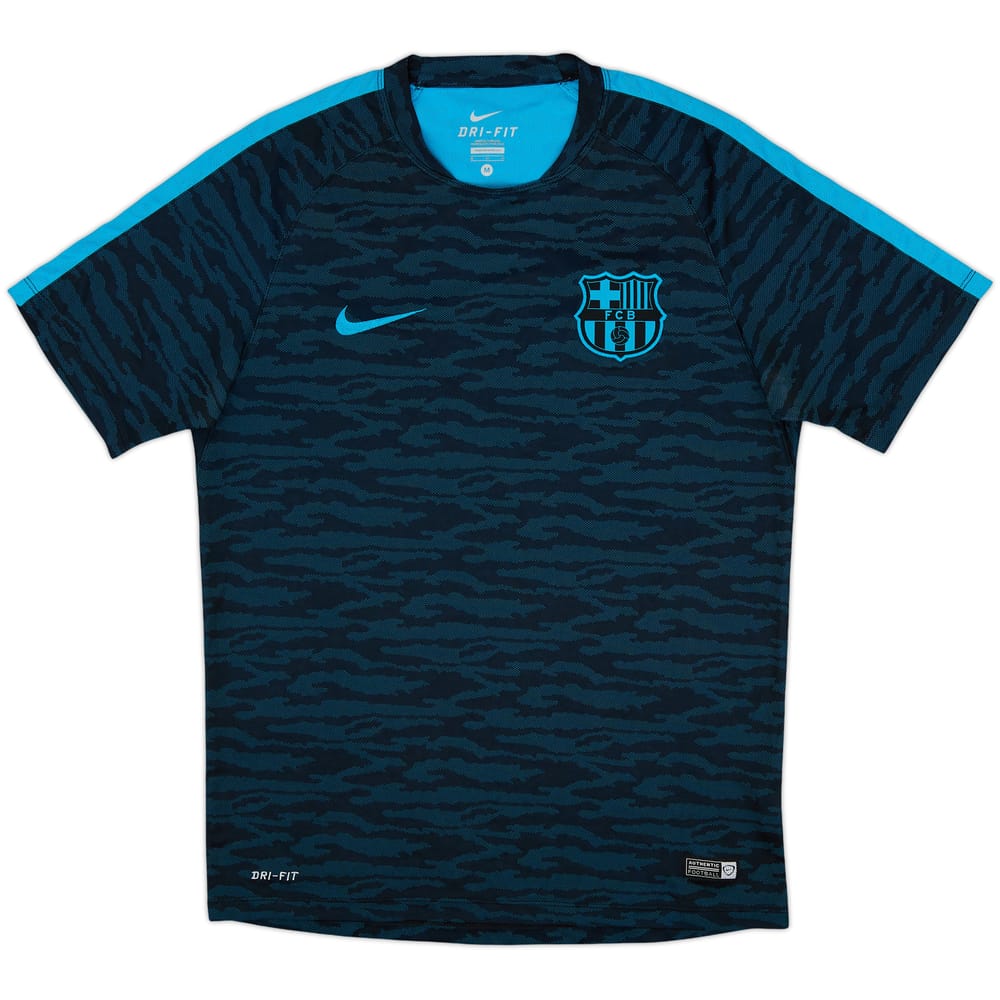2015-16 Barcelona Nike Training Shirt - 10/10 - (M)