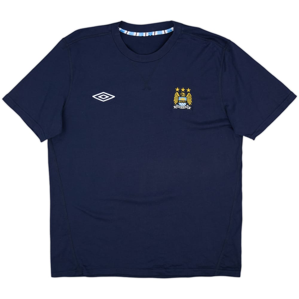2010-11 Manchester City Umbro Cotton Tee - 8/10 - (M)