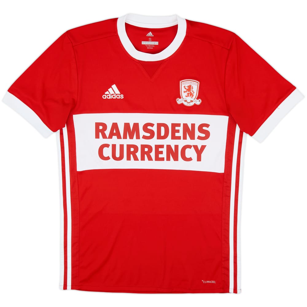 2017-18 Middlesbrough Home Shirt - 10/10 - (S)