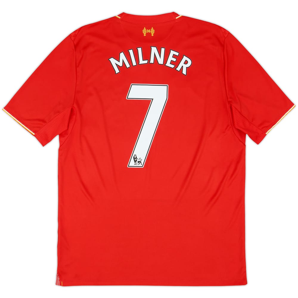 2015-16 Liverpool Home Shirt Milner #7 - 5/10 - (M)