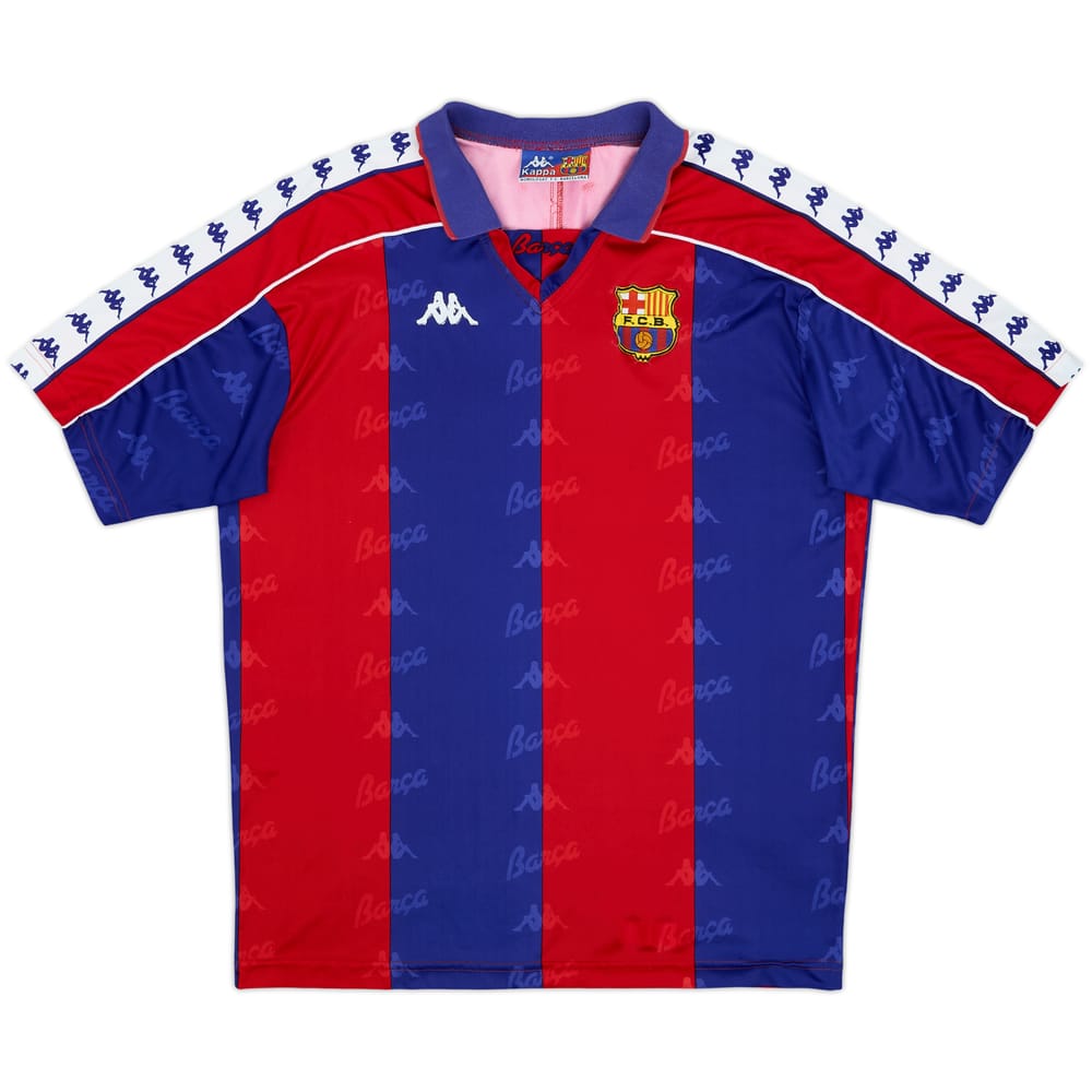 1992-95 Barcelona Home Shirt - 8/10 - (L)