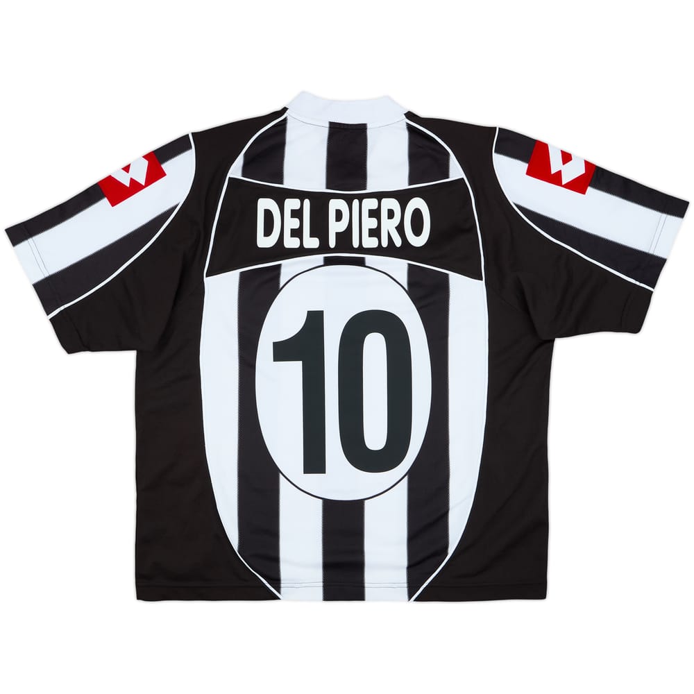 2002-03 Juventus Home Shirt Del Piero #10 - 9/10 - (L)
