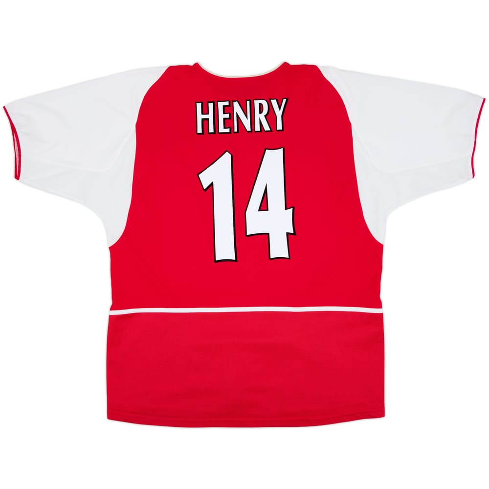2002-04 Arsenal Local Camiseta Henry #14 - 8/10 - (XXL)