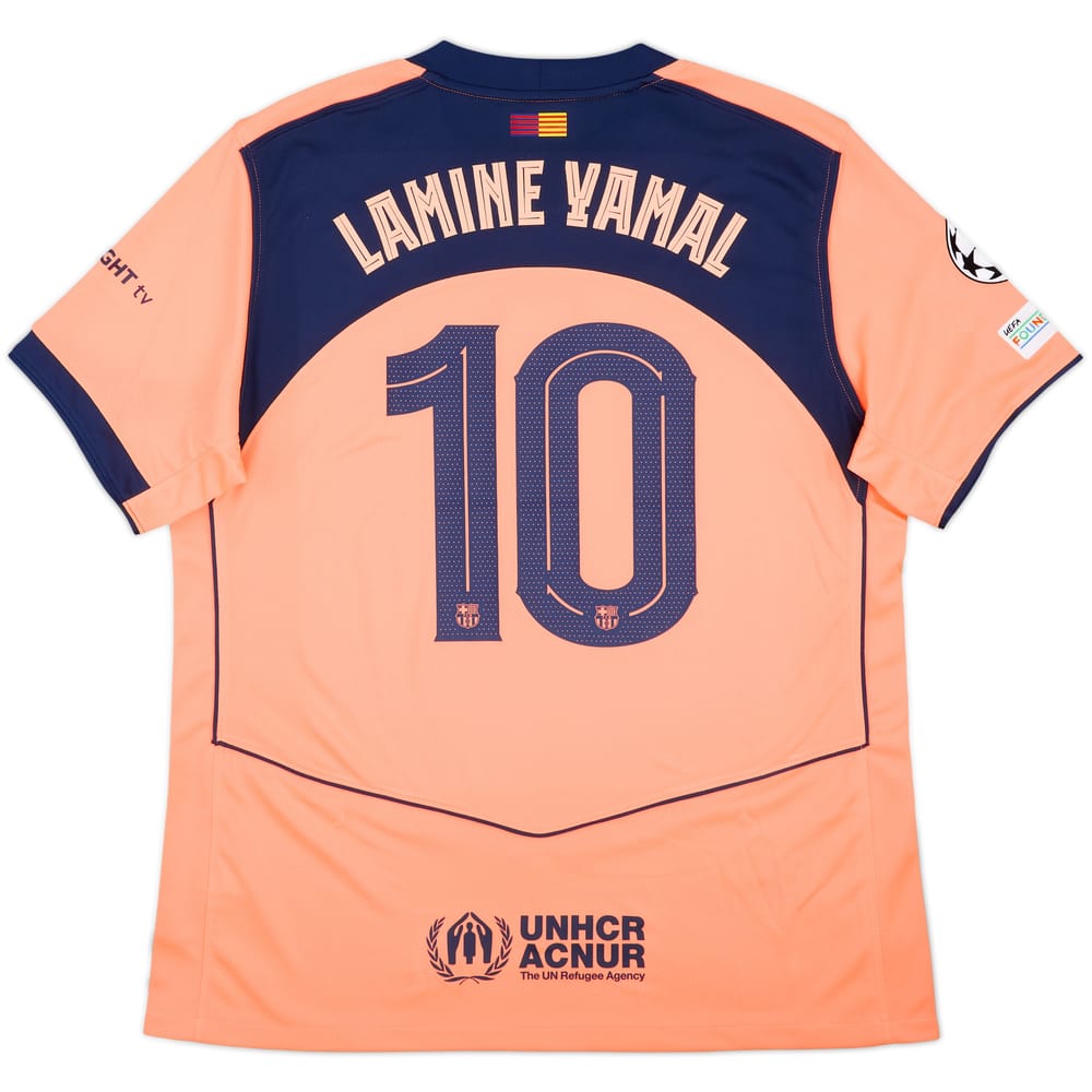 2025-26 Barcelona Third Shirt Lamine Yamal #10 - 10/10 - (XL)