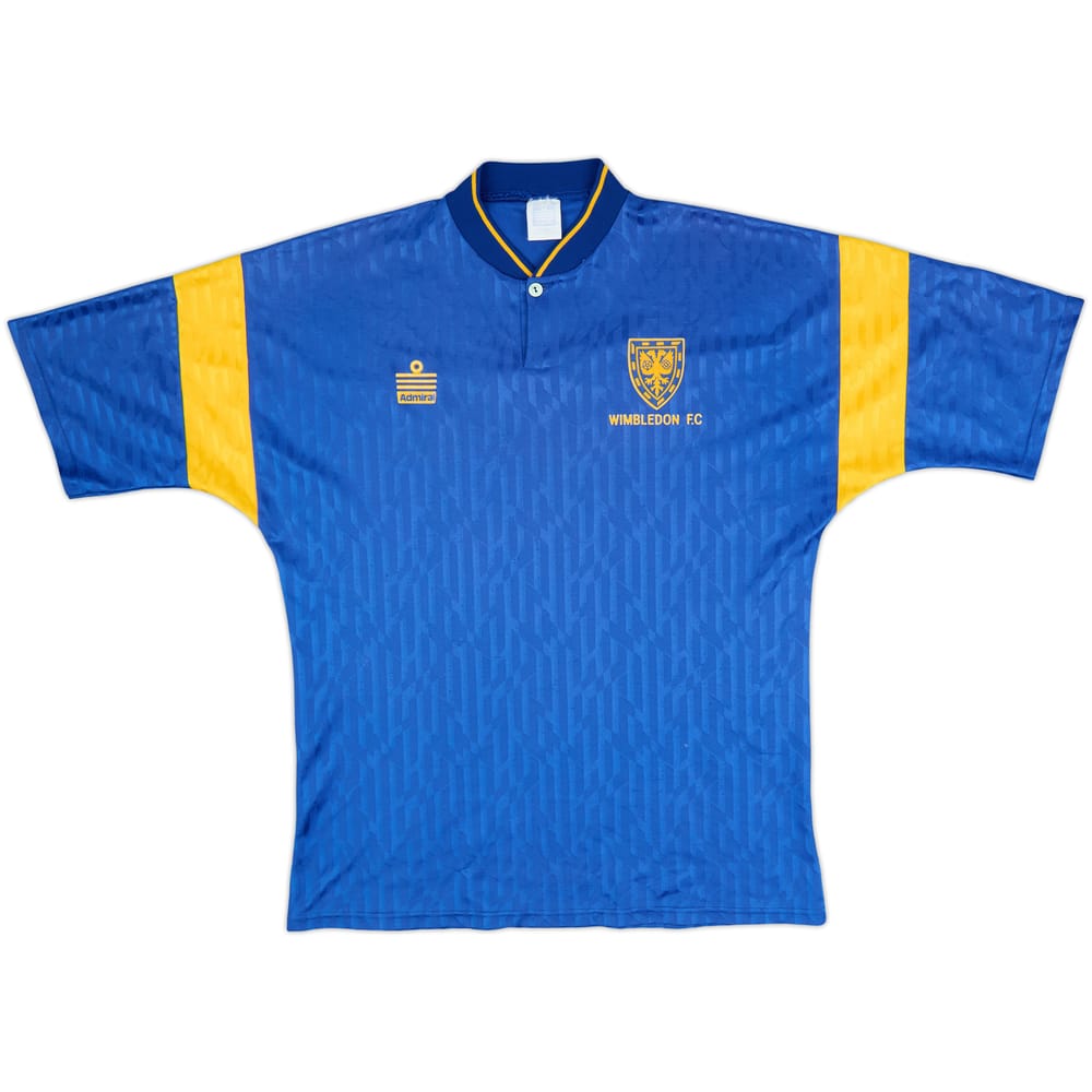 1991-92 Wimbledon Home Shirt - 8/10 - (L)