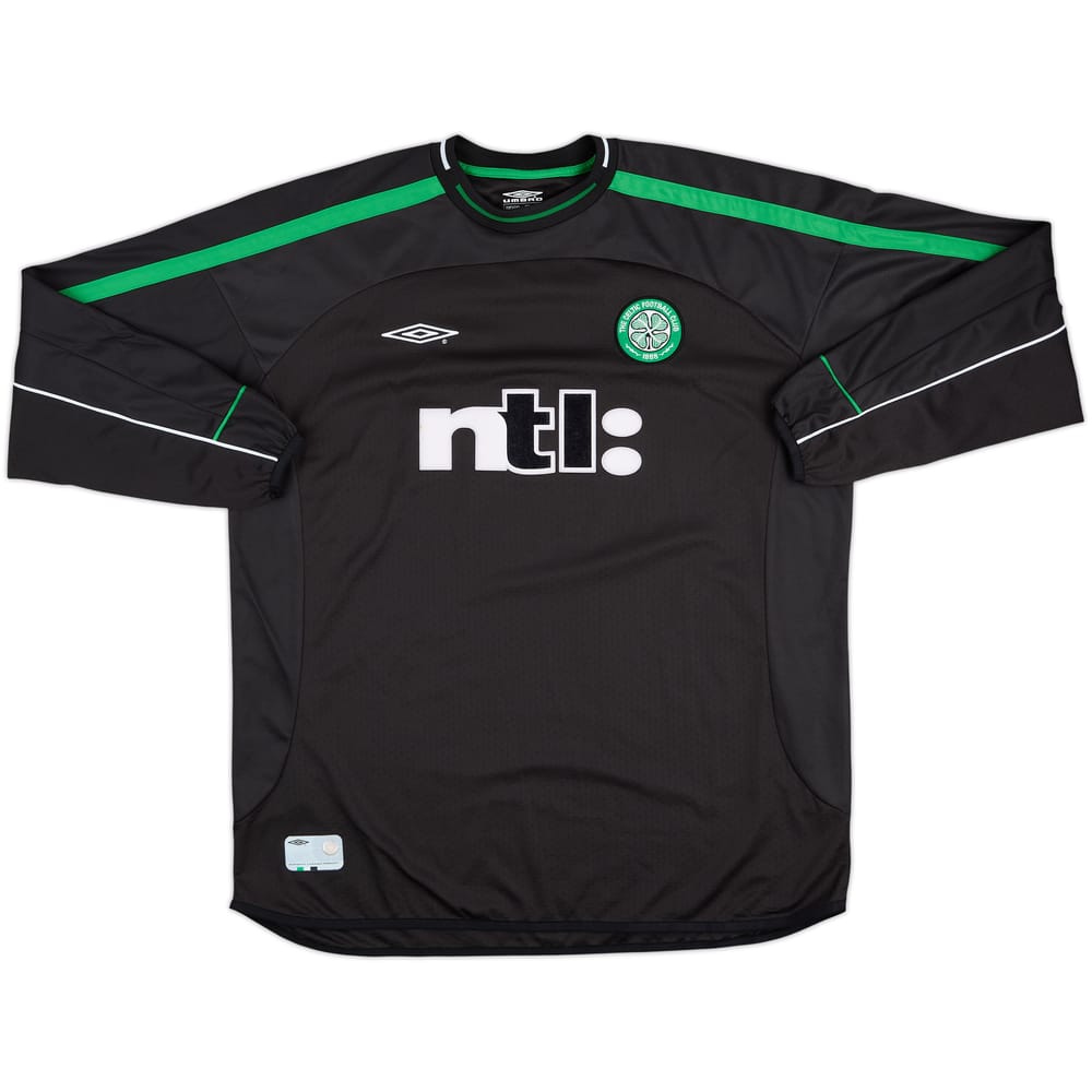 2002-03 Celtic GK Shirt - 8/10 - (XL)