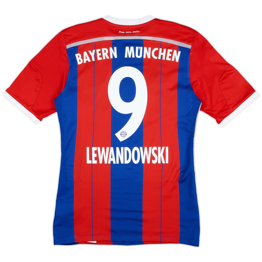 2014-15 Bayern Munich Home Shirt Lewandowski #9 - 9/10 - (S)