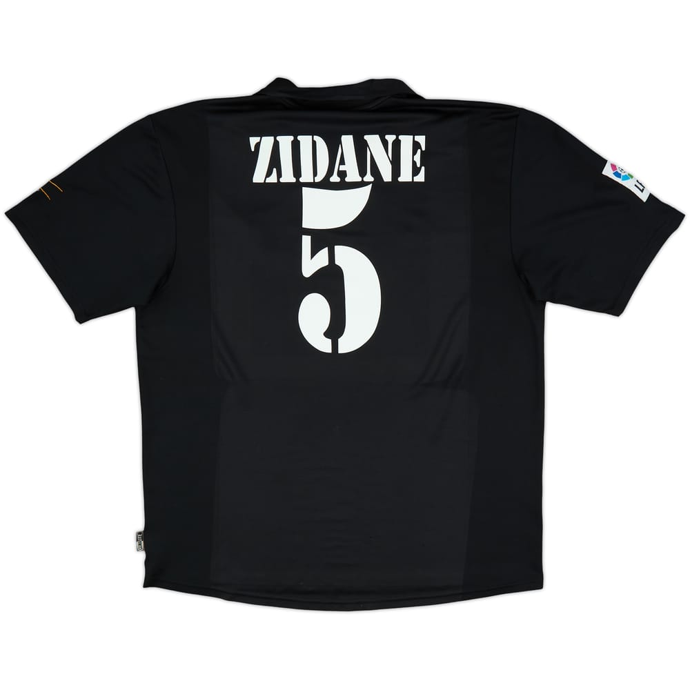 2001 Real Madrid Away Shirt Zidane #5 - 8/10 - (XL)