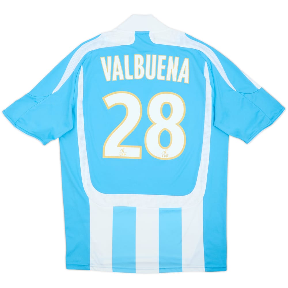 2007-08 Olympique Marseille Away Shirt Valbuena #28 - 7/10 - (S)