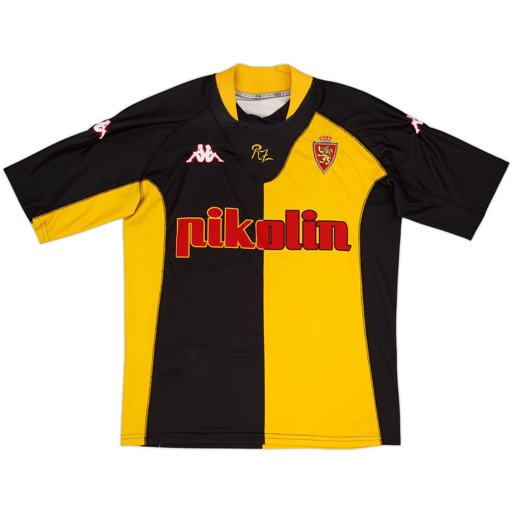 2001-02 Real Zaragoza Away Shirt - 8/10 - (M)