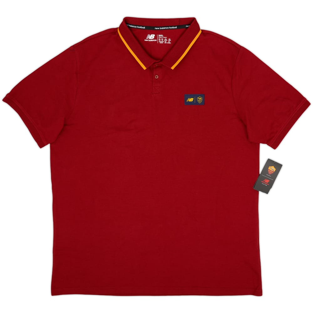2021-22 Roma New Balance Polo Shirt (XXL)