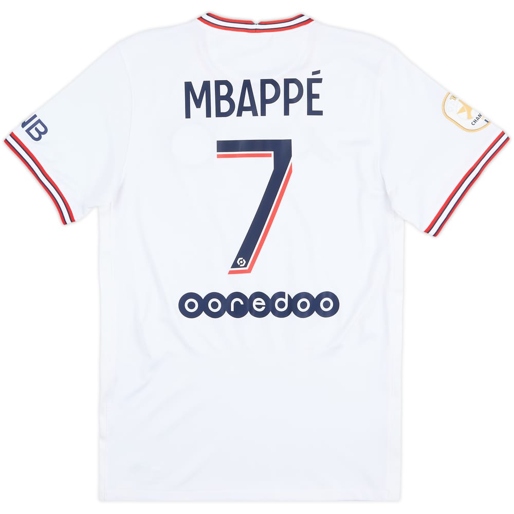 2021-22 Paris Saint-Germain Fourth Shirt Mbappe #7 - 10/10 - (S)