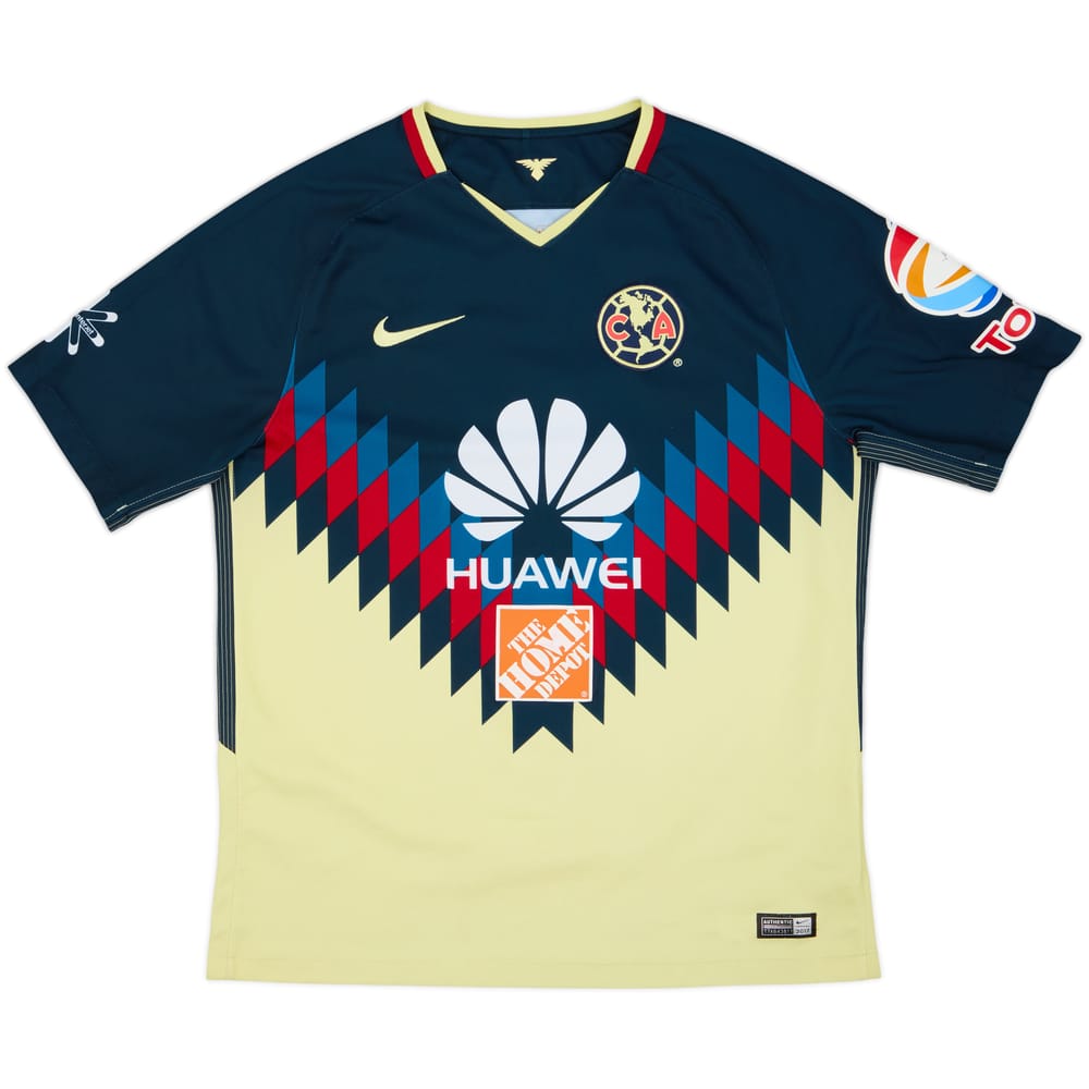 2017-18 Club America Home Shirt - 9/10 - (L)