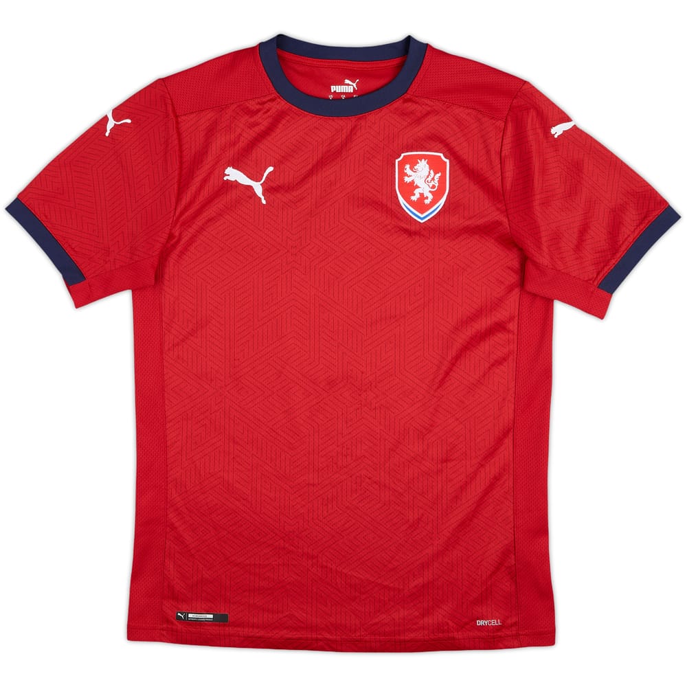 2020-21 Czech Republic Home Shirt - 9/10 - (S)