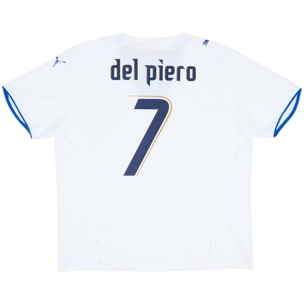 2006 Italy Away Shirt Del Piero #7 (XXL)