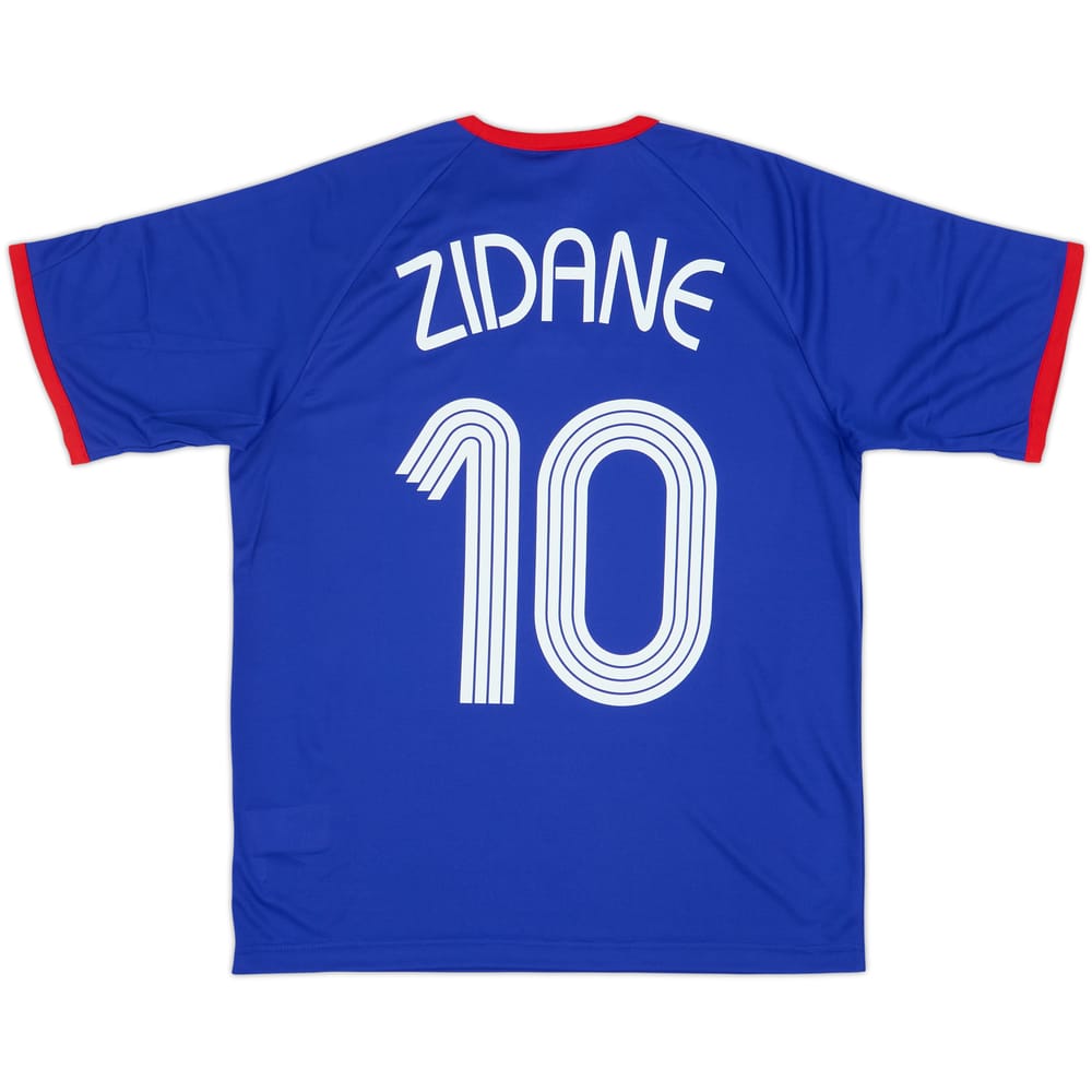 2006-07 France Basic Home Shirt Zidane #10 (M)