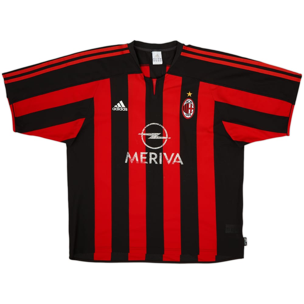 2003-04 AC Milan Home Shirt - 4/10 - (XL)