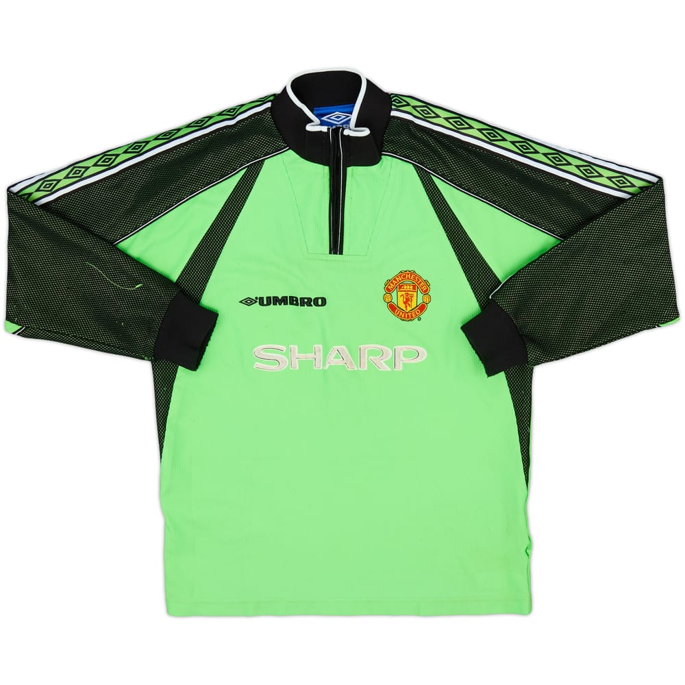 1998-99 Manchester United GK Shirt - 5/10 - (L.Boys)
