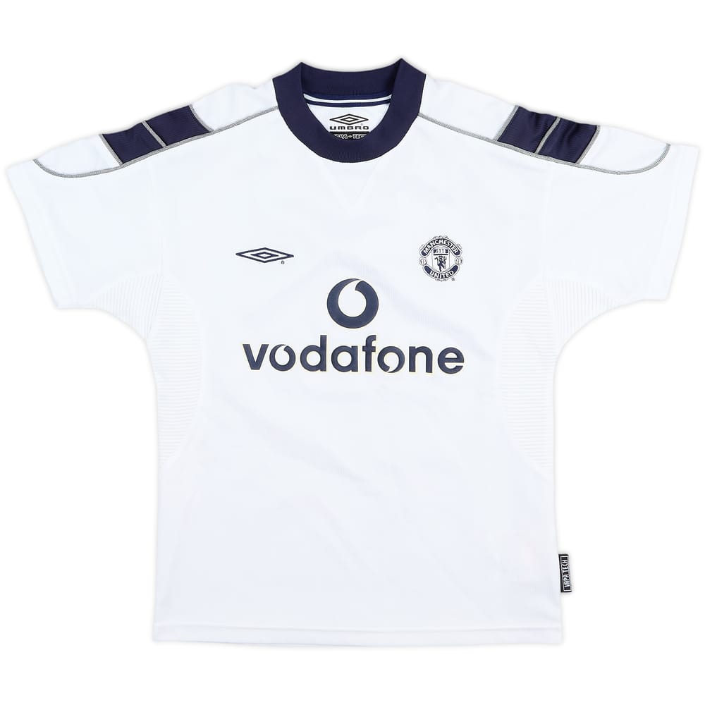 2000-01 Manchester United Away Shirt - 8/10 - (S.Boys)